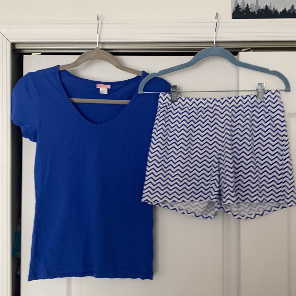 Womens Summer Pajama Short Set size S